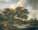 Jacob van Ruisdael (1628 - 1682) Eichen an einem Gießbach 1670er Jahre